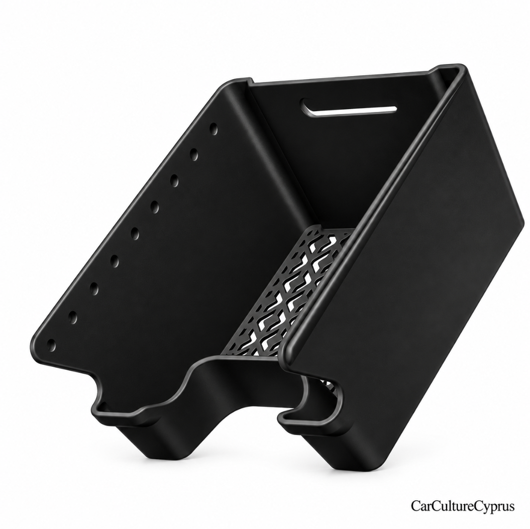 Rivian R2 Center Console Organizer With Sliding Tray – Storage Insert Set