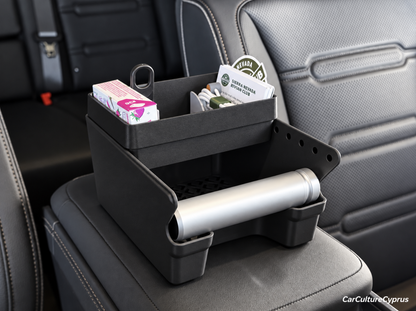 Rivian R2 Center Console Organizer With Sliding Tray – Storage Insert Set