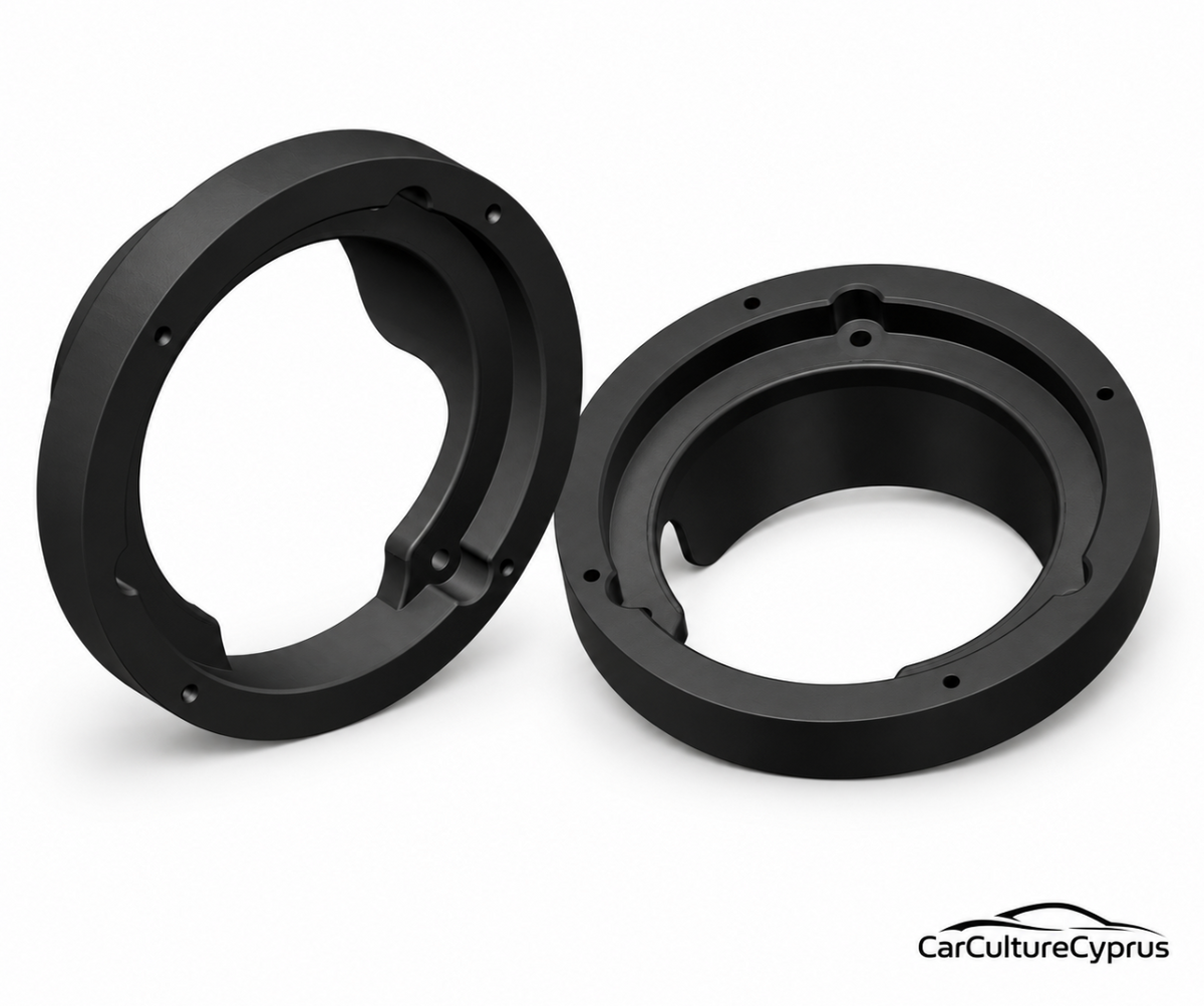 Suzuki Jimny JB74 JB64 Front Speaker Adapters 5.25" With Water Visor Pair