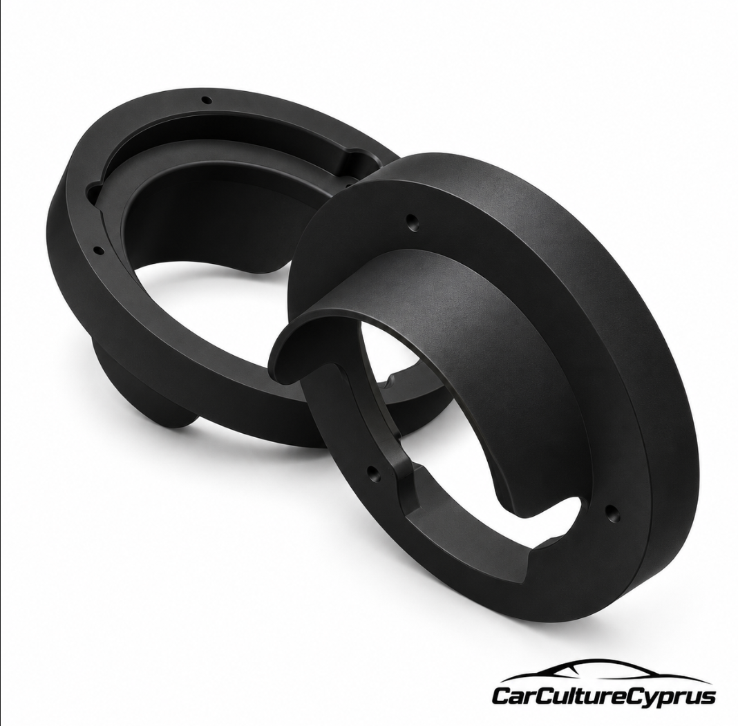 Suzuki Jimny JB74 JB64 Front Speaker Adapters 5.25" With Water Visor Pair
