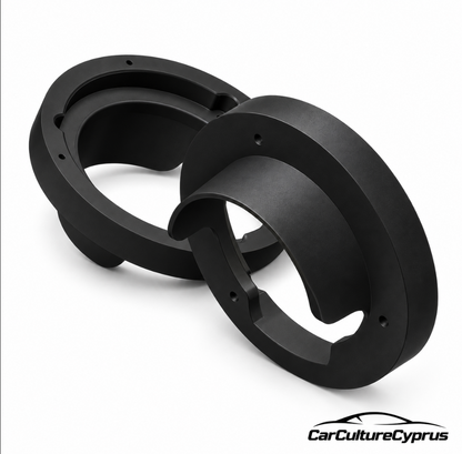 Suzuki Jimny JB74 JB64 Front Speaker Adapters 5.25" With Water Visor Pair