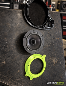 Porsche 986 Boxster / 996 911 Front 4" Speaker Adapter Pair