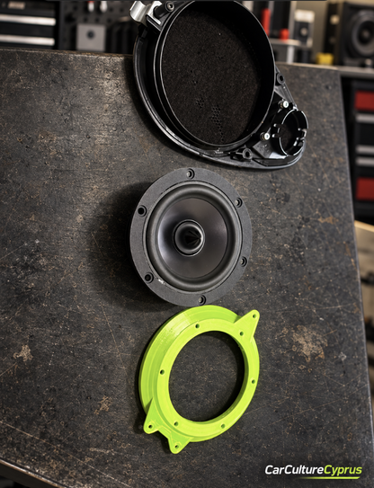 Porsche 986 Boxster / 996 911 Front 4" Speaker Adapter Pair