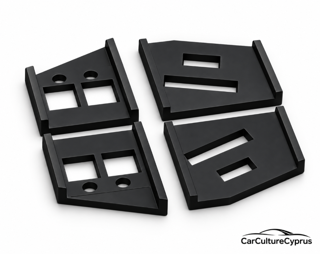 Porsche 911 964 / 993 Center Console Switch Tab Repair Kit – 4 Piece Set