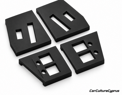 Porsche 911 964 / 993 Center Console Switch Tab Repair Kit – 4 Piece Set