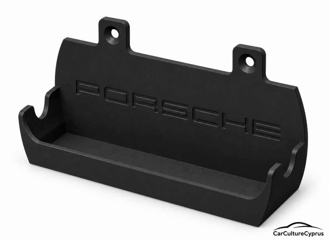 CTEK Battery Charger Maintainer Wall Mount Holder with Porsche Logo