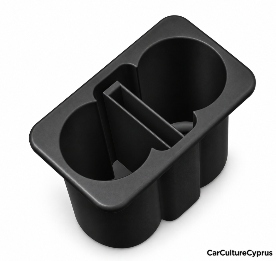 For Jeep Wrangler YJ Extra Deep Center Console Dual Cup Holder Insert