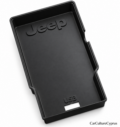 For Jeep Renegade Center Armrest Console Organizer Tray Insert