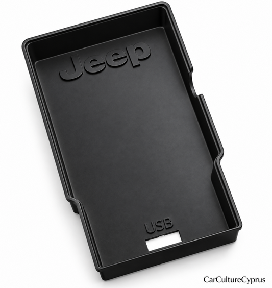 For Jeep Renegade Center Armrest Console Organizer Tray Insert