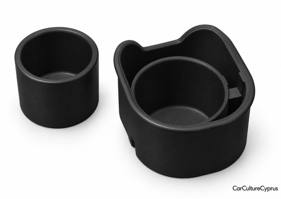 Subaru BRZ Scion FR-S Toyota GT86 Large Cup Holder Insert with Reducer