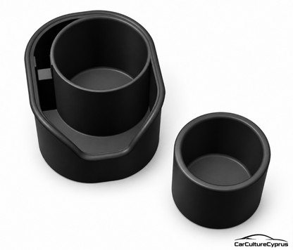 Subaru BRZ Scion FR-S Toyota GT86 Large Cup Holder Insert with Reducer