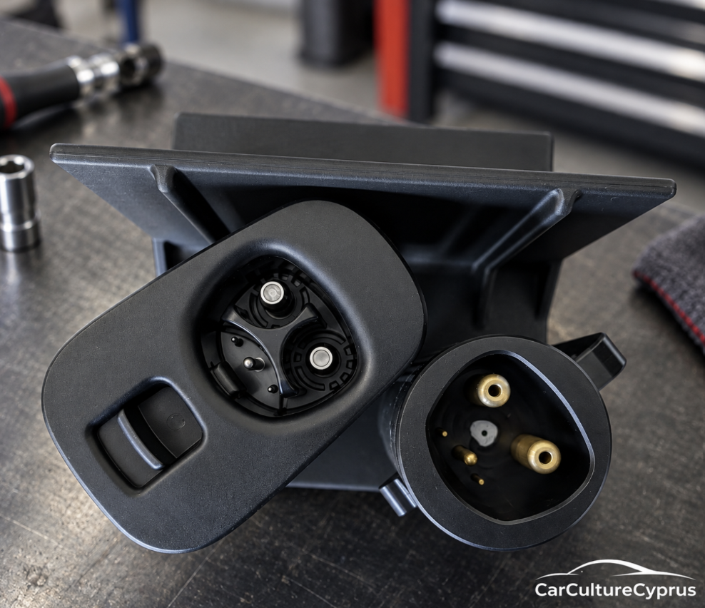 Rivian R1T R1S Center Console Charging Adapter Dock for TeslaTap and Tesla Adapter