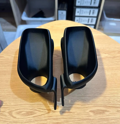 Citroen Saxo brake cooling ducts for fog lights Black