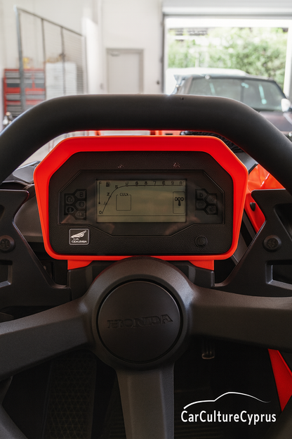 Honda Talon Gauge Relocation Kit | Meter Mount + Blocker Plates | Live Valve / 5-Switch / Blank Options