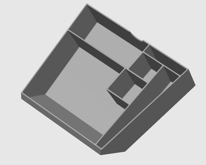 Mazda MX-5 Miata NC Center Cubby Tray — Organizer (2006–2015)