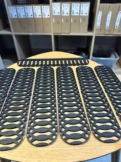 Jeep Grill Inserts – 7-Piece Set | Protective Black Mesh Covers for Wrangler