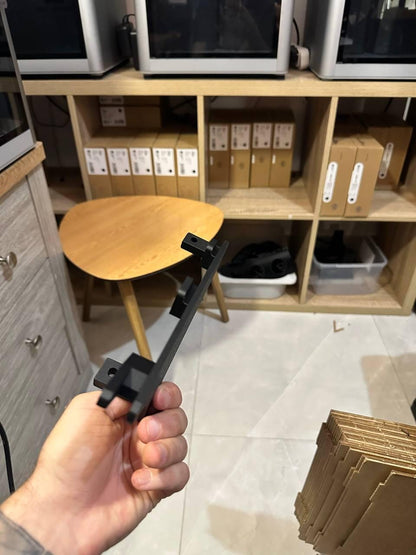 BMW E36 Center Vent Gauge Pod: 52mm/60mm Holder - Black