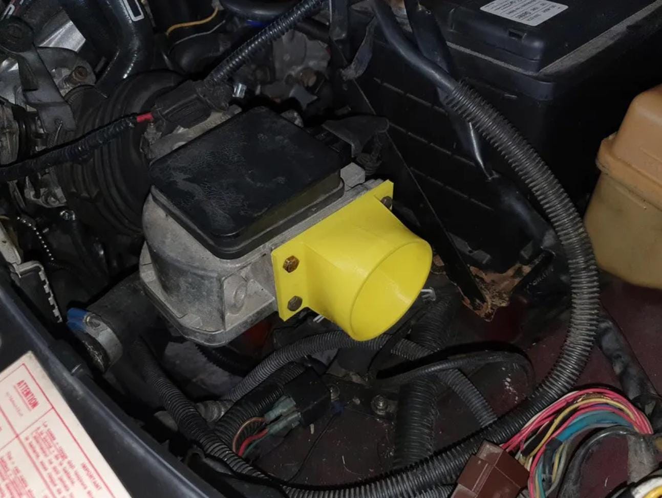 Bosch VAF adapter to 3-Inch Intake Adapter | Flapper Vane MAF Conversion