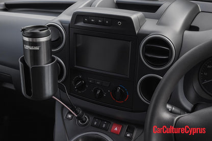 Citroën Berlingo Cup Holder  — With Reinforcement Cross Insert | black