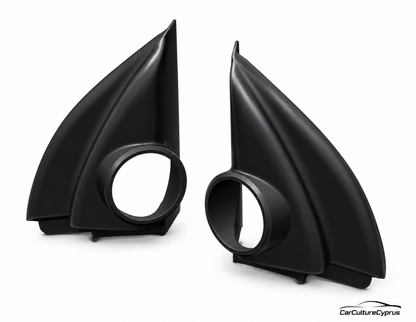 Toyota Avensis T25 Tweeter Speaker Trim Set – Custom Speaker Mounts
