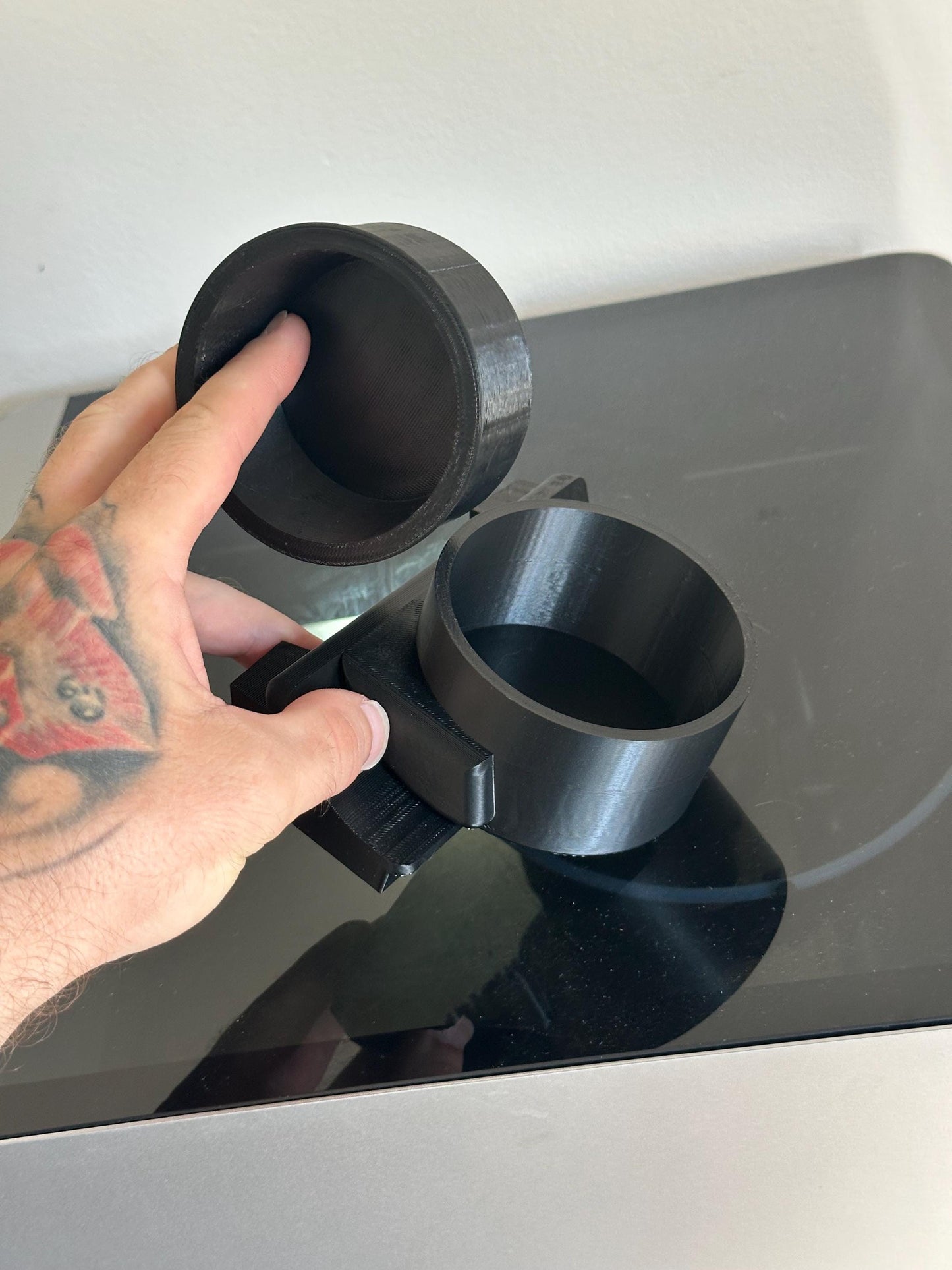 Toyota MR2 SW20 Ashtray Cupholder – Custom Fit for Center Console – Hidden OEM-Style Drink Holder