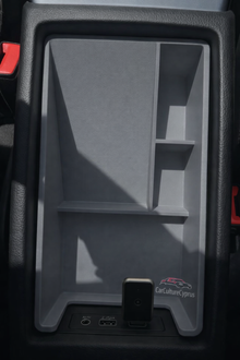 Audi A4 B9 Under-Armrest Organizer Tray (No 12V Socket)