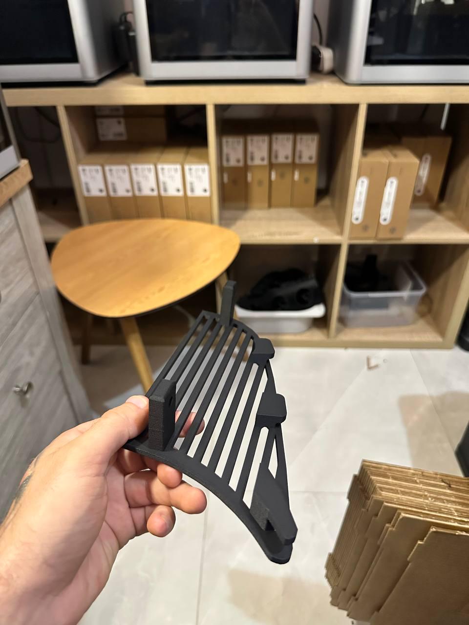 BMW E36 Center Vent Gauge Pod: 52mm/60mm Holder - Black