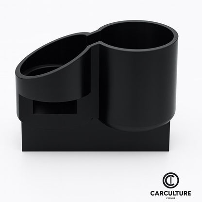 Cup Holder for Audi TT MK1 — Secure Fit, Dual-Size Design black