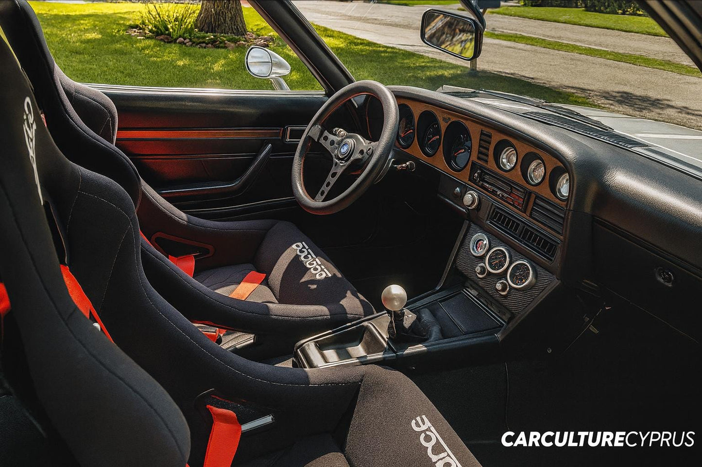 Toyota Celica RA24 RA29 Gauge Panel: Radio Delete Dash Trim (1976-77) black
