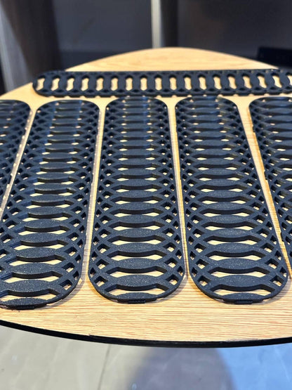 Jeep Grill Inserts – 7-Piece Set | Protective Black Mesh Covers for Wrangler