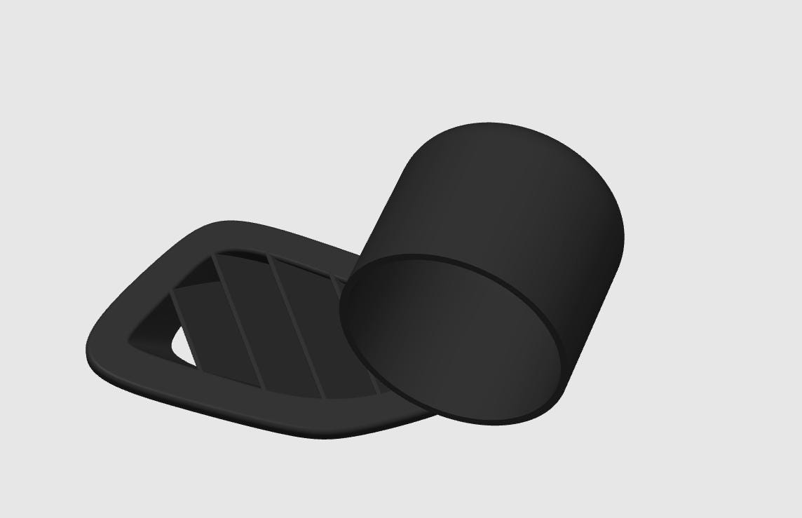 Gauge Pod for Toyota GR Yaris Vent  – Fits 52mm & 60mm Gauges – LHD or RHD