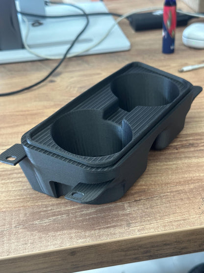 BMW E90/E91 Dual Cup Holder: 3D Printed Center Console Upgrade