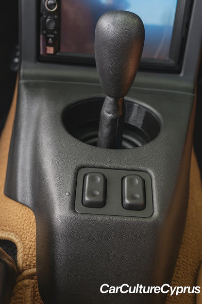 Mazda MX-5 NA Center Console Delete — Carbon Fiber Reinforced (1989–1997)