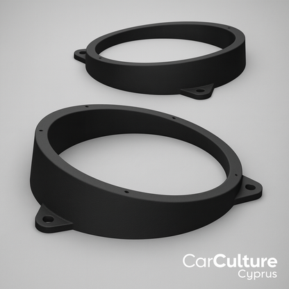 Subaru Front Door Speaker Brackets for Outback Legacy Baja | 6.5” Speaker Adapters