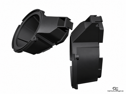 Mercedes-Benz W201 Rear Speaker Mount Pair – Left & Right 130mm / 13cm Adapters