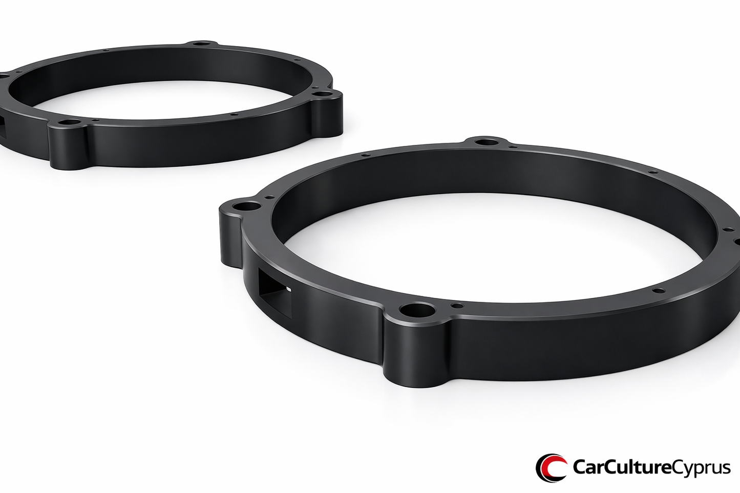 Porsche Boxster 987 Door Speaker Adapter set – 8" Woofer Mount