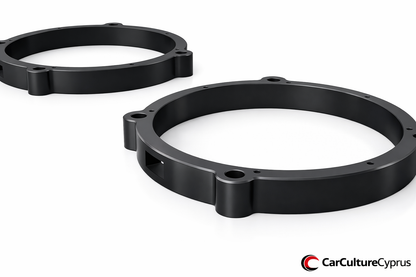 Porsche Boxster 987 Door Speaker Adapter set – 8" Woofer Mount