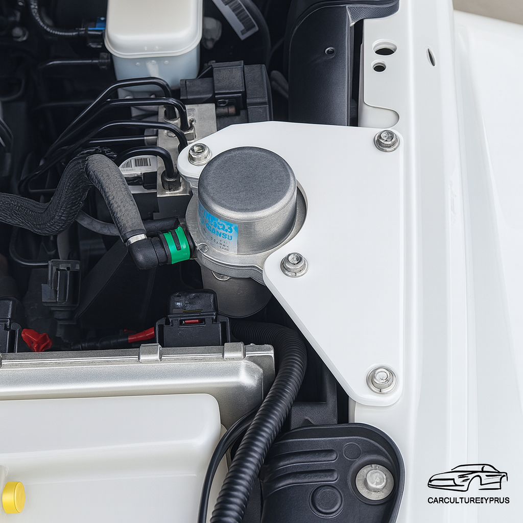 Jeep Wrangler JK – Vacuum Pump Relocation Bracket (2012–2018)