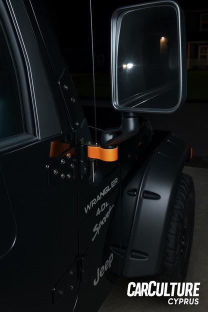 Jeep Wrangler TJ Mirror Extension Arm — 2" and 3" Options