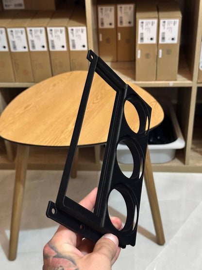 Mazda RX7 FC 52mm Triple Gauge Pod – Single DIN Radio + 3 Gauge Panel Combo