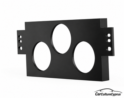 C5 Corvette VetteNuts Double-DIN Gauge Panel Set – 3 Gauge & Blank Inserts