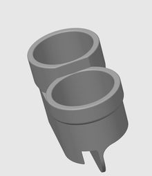 BMW E34 Cup Holder: 3D-Printed Center Console Insert