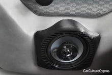 W124 Sedan Rear Door Speaker Enclosure: 10cm Audio Upgrade Set black