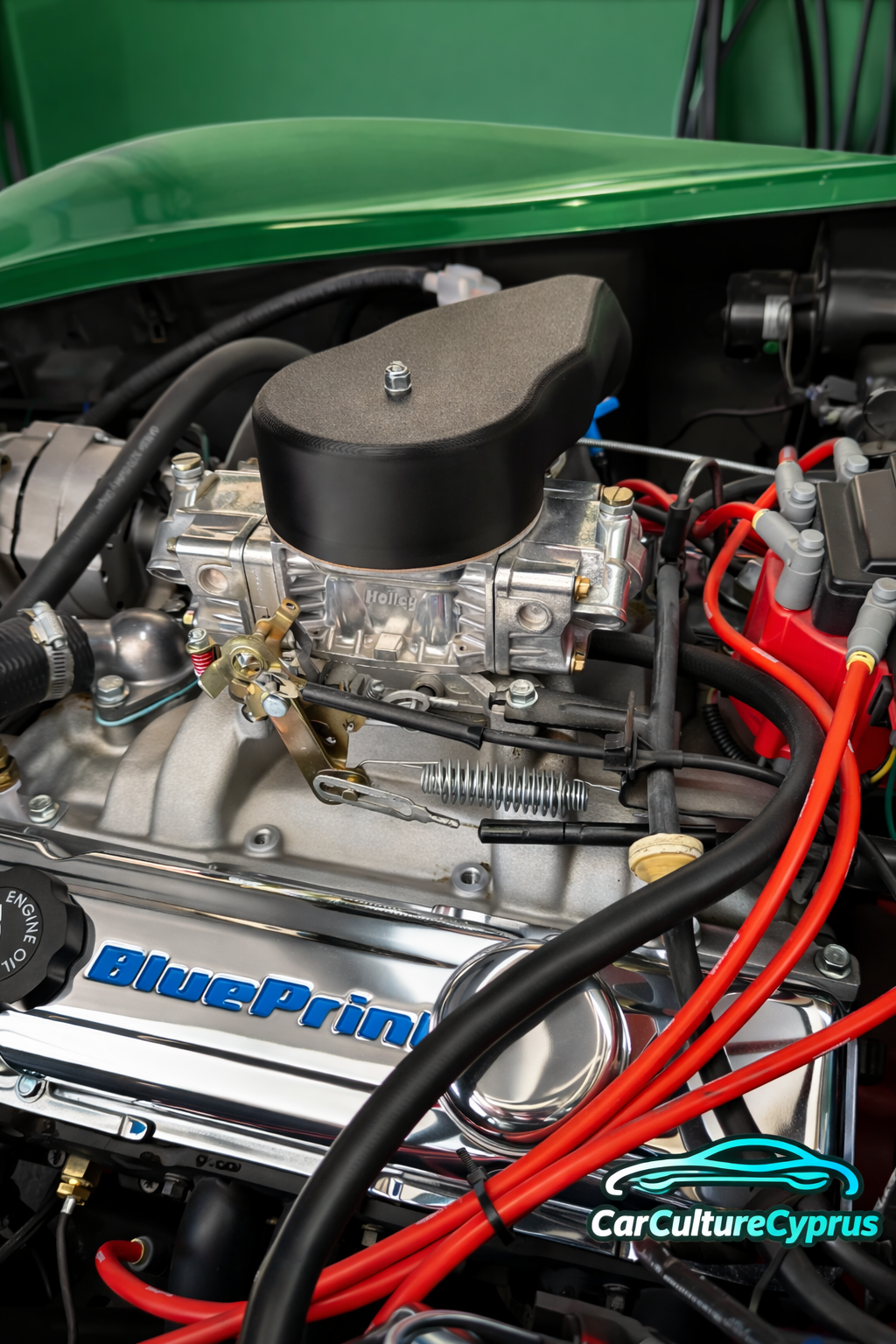 Low Profile 4-Barrel Carb / Throttle Body Air Hat – Standard & 1-Inch Taller Versions