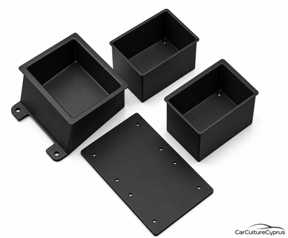 1979 Camaro Berlinetta A/C Delete Storage Cubby Set – Dash Vent Replacement Kit
