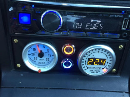 Mazda Miata NB Gauge Panel — Aftermarket Gauge Mount (1999–2005)