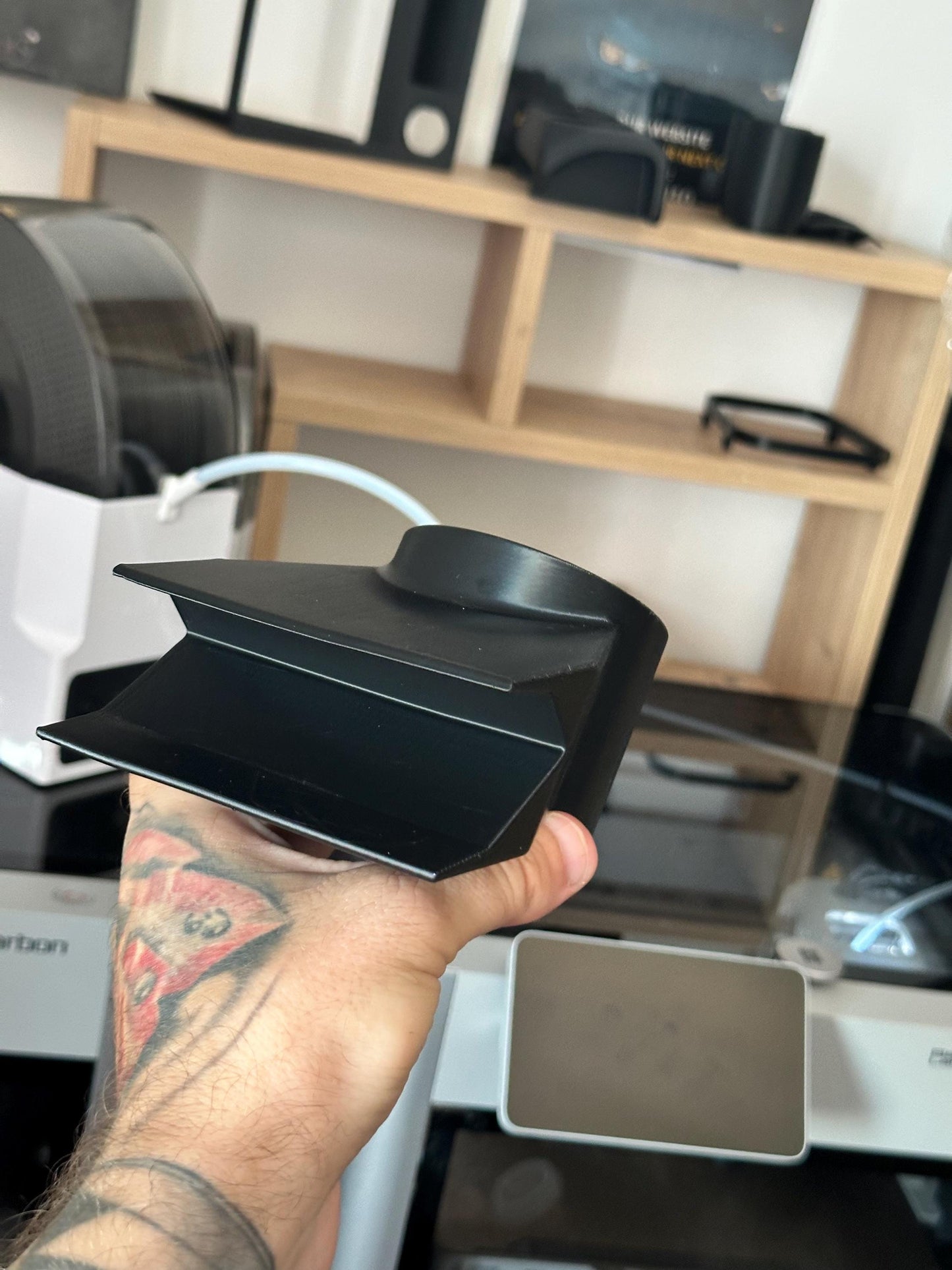 VW T5 Van Cup Holder: 3D Printed Dashboard Drink Holder black