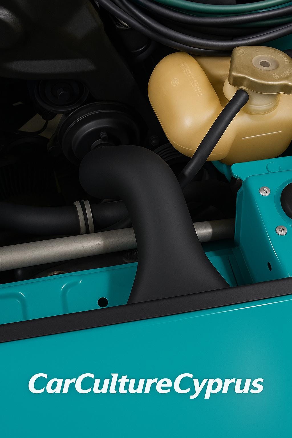 Porsche 924 944 Alternator Cooling Duct | OEM-Style Replacement | ASA Heat-Resistant Air black