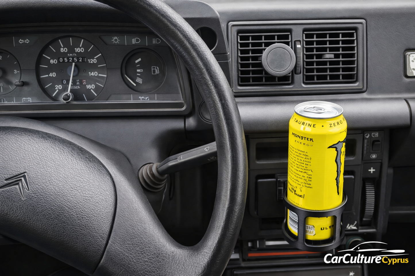 Citroën C15 / Visa Ashtray Cup Holder – Clip-On Can Holder 66mm Dashboard Mount