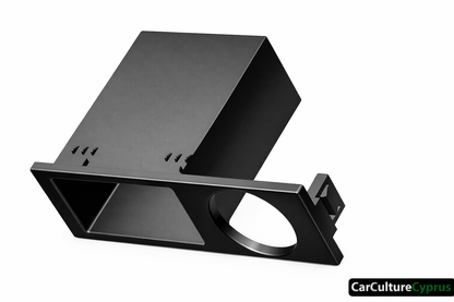 Mazda MX-5 Miata NB Single DIN Dash Cubby with 52mm Gauge Pod